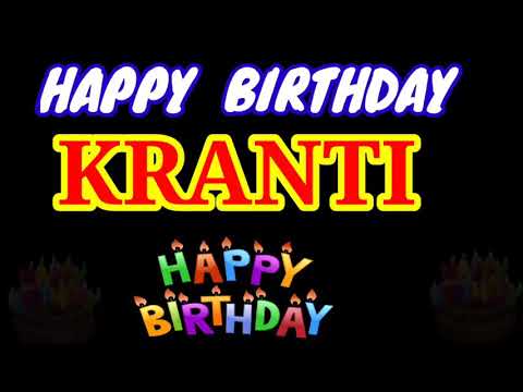 Kranti a happy birthday cake | Happy birthday photo kranti