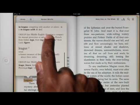 Apple iPad 2 Guided Tour - iBooks