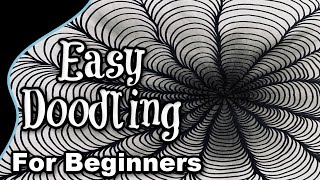 Easy Doodling for beginners - doodle art tutorial