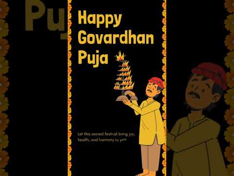 Happy Govardhan Puja Wishes #wish #festival #festiveauraa #govardhanpuja #govardhan #happygovardhan