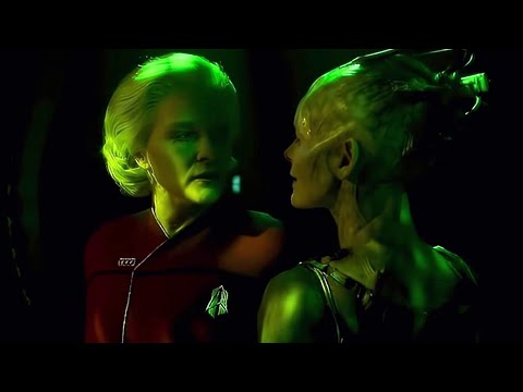 Admiral Janeway battles the Borg Queen | Star Trek: Voyager | Endgame | S7E26