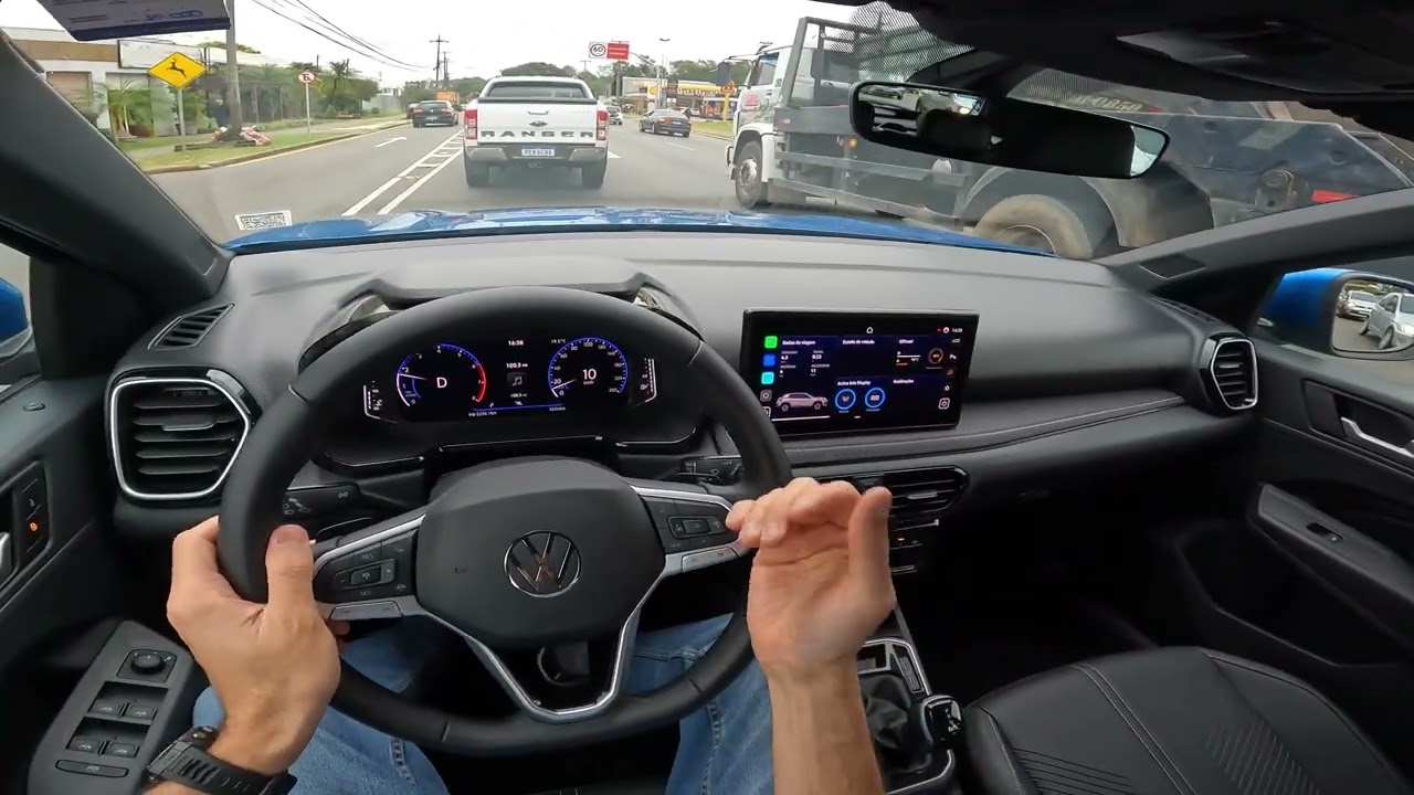 PRIMEIRA VOLTA COM O NOVO VOLKSWAGEN TERA!