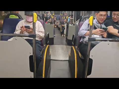 (Corrupted Audio) bendy articulated 858 SMB8030X Tower Transit MAN NG363F