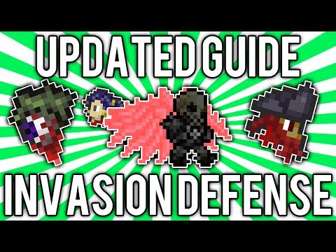 Terraria 1.2: Invasion Defense Guide! (Pirate Invasion, Solar Eclipse Events) @demizegg