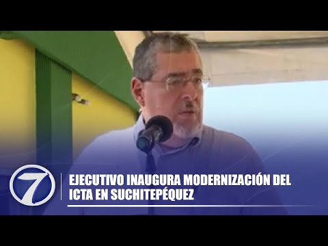 Ejecutivo inaugura modernización del ICTA en Suchitepéquez