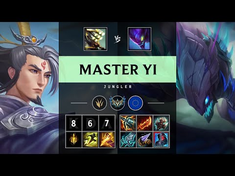Master Yi Jungle vs Kha'Zix - EUW Challenger Patch 25.14
