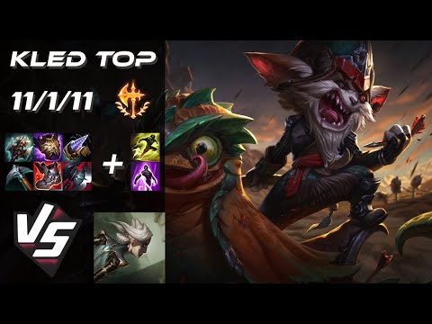 TOP Kled vs Camille - EU Challenger Patch 25.S2.7