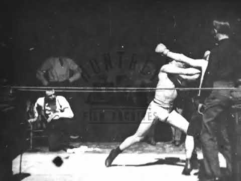 Bob Fitzsimmons Boxing Match, 1890s - Film 1011093