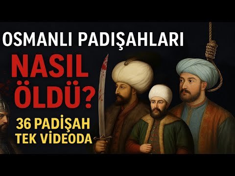Osmanlı Padişahları Nasıl Öldü? | 36 Padişahın Ölüm Nedeni Tek Videoda!