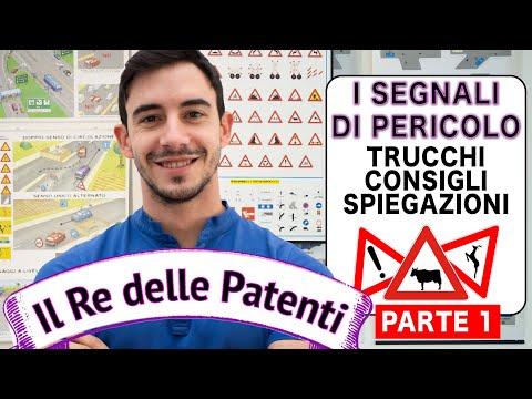 SEGNALI DI PERICOLO PT.1 - IL RE DELLE PATENTI - PATENTE B - ESAME DI TEORIA