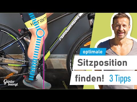 Die optimale Sitzposition beim Radfahren finden und einstellen