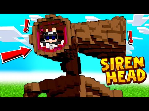 WIR LEBEN IN SIREAN HEAD für 24 STUNDEN! (Minecraft)