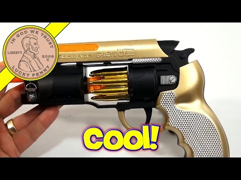 Superior Pistol Lights and Sounds Toy Hand Gun -  Blade Runner Pistol? Video