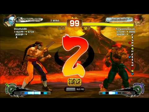 Dinofish88(Claw) vs ForgivenessLum(Evil Ryu) Endless Battle 15-8-2011