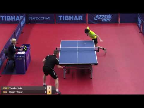 Viktor Bykov vs Yuta Tanaka | 2018 ITTF Challenge Belarus Open Highlights (Group)