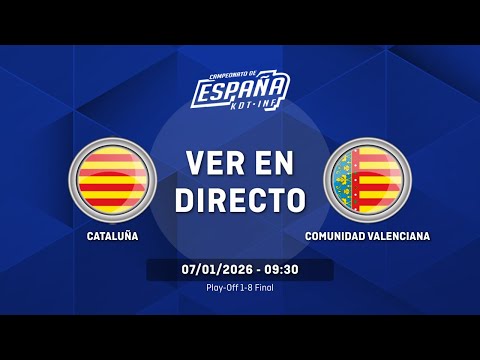 CATALUÑA vs COMUNIDAD VALENCIANA | Play-Off 1-8 | Final | CESA Infantil Masculino