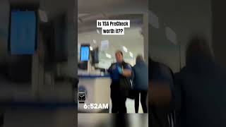 Using TSA PreCheck at an airport (my experience)