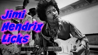 2 Jimi Hendrix Guitar licks ( Find the chord shape)