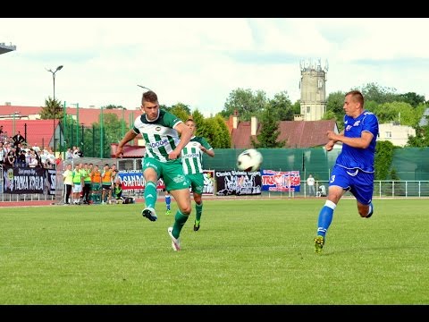 Wisła Sandomierz - Radomiak Radom 1:2 skrót meczu [2015/06/17]