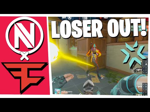 LOSER OUT ! FAZE vs ENVY - HIGHLIGHTS | VCT Stage 3: NA - Challengers Playoffs
