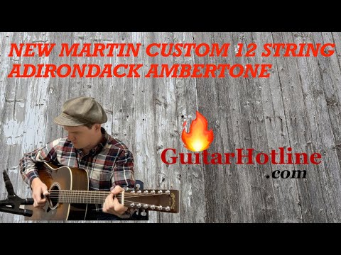Martin Custom Shop HD12 28 Style 12 String Adirondack Ambertone #2750441 image 13
