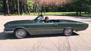 1966 Thunderbird Top and Window Operation