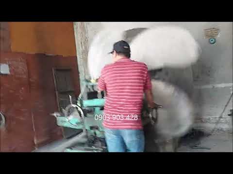 Làm nguội cánh quạt tàu biển trong qui trình đúc cánh quạt tàu biển