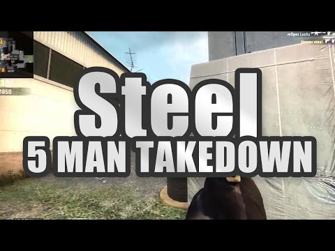 Steel vs mouseSpaz (5 MAN) on de_cache