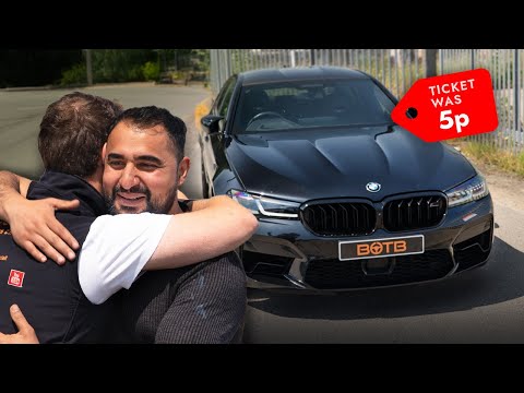 We Surprised Him With a BMW M5… His Reaction Was UNREAL!