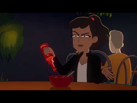 "Nice little kick" Beckett Mariner while Brad Boimler seems to die