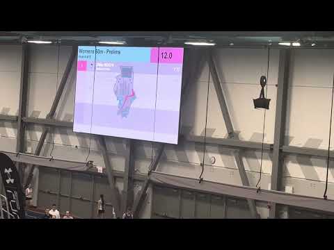 2025 Illinois Indoor Championships - Girls 60m Prelim Heat 4