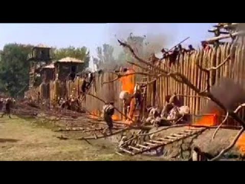Massacre In The Black Forest (1967) ~ Teutonic Tribes Vs Roman Army | Fort Battle Scene | Part 2/2