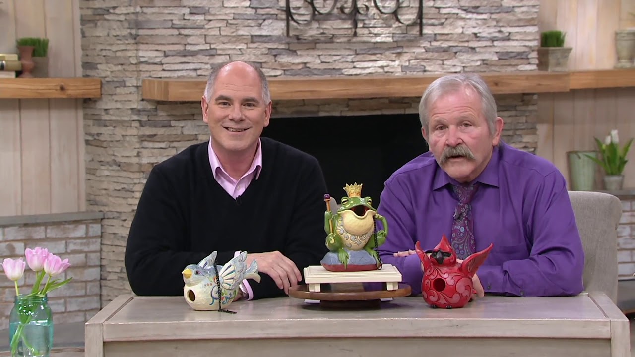 Jim Shore Heartwood Creek Choice of Hanging Birdhouse on QVC