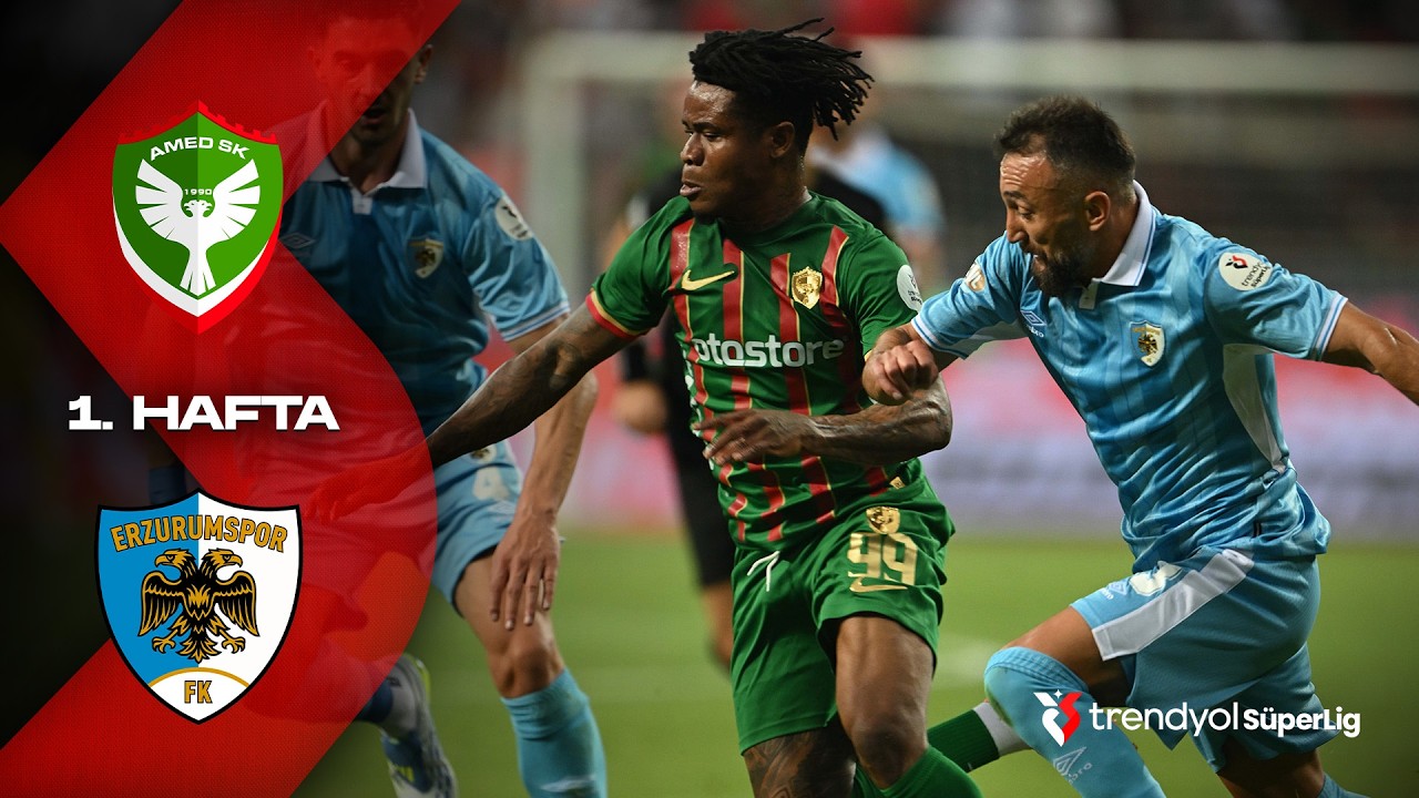 Amed SF - Erzurumspor - Highlights | Trendyol Süper Lig - 2026/27