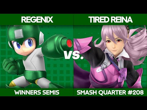 Smash Quarter 207 - Regenix (Mega Man) vs tired reina (Corrin): Winners Semis
