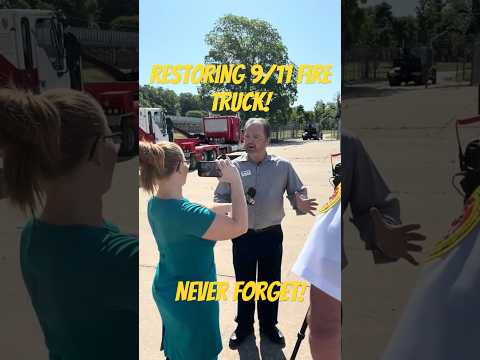 Restoring NewYork City 9/11 Fire Truck! #automobile #mechanic #shorts