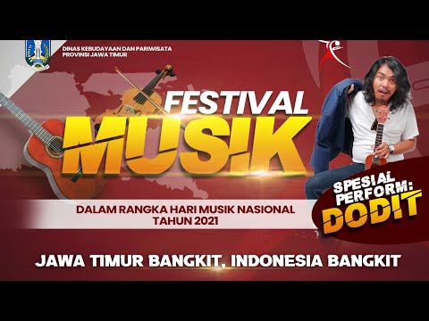 Live Festival Musik Jawa Timur  Dalam Rangka Peringatan Hari Musik Nasional 2021