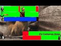 Up Altas Aventuras Cachorros Maus Aplha Atacando Healthbars