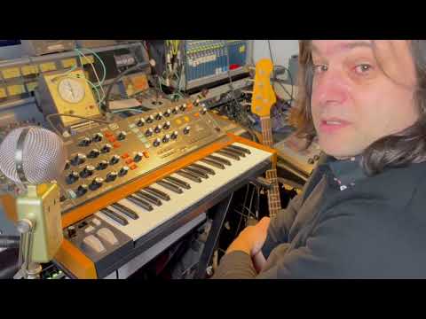 Behringer Poly D Synth Musical Demonstration MiniMoog Analog Clone with added features