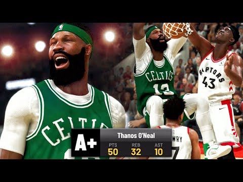 50 POINT 30 REBOUND TRIPLE-DOUBLE! NBA 2K20 My Career Gameplay Best Paint Beast Center Build