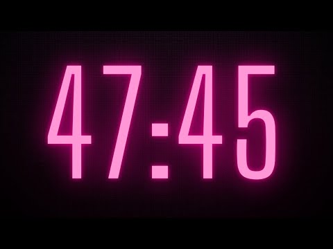 47 MIN 45 SEC COUNTDOWN TIMER RELAXING VIDEOS