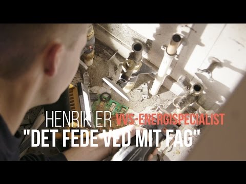 Hvad kan jeg blive - VVS mont&oslash;r - YouTube video