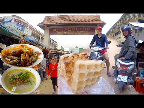 Breakfast at Ang Tasom Market and Try Bitter Green Leaf Fish Soup