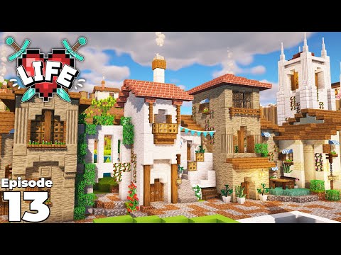 X Life : Ep 13 : BRAND NEW Village Build : Minecraft Survival Let's Play