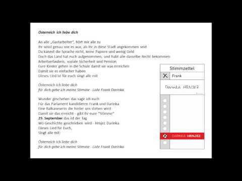 MC Dejvid Nez -  Austrijo, tebe volim ja!