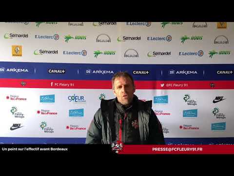 Féminines | Avant Fleury - Bordeaux (J17) : Le point presse