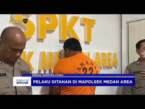 POLSEK MEDAN AREA AMANKAN PELAKU PEMUKULAN PENJAGA TOKO