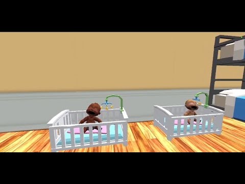 Twin baby Mother Simulator family life gameplay