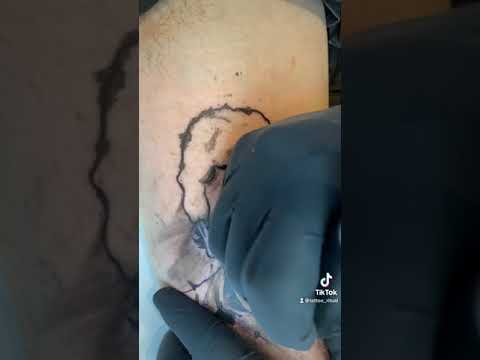 Pablo Escobar Portrait Tattoo