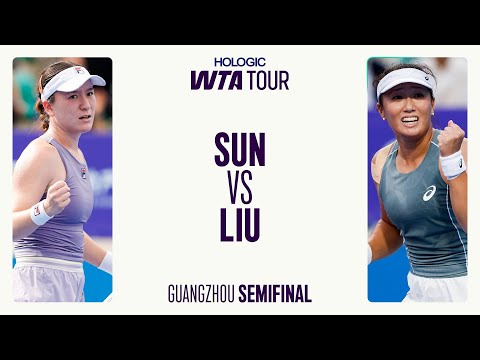 Lulu Sun vs. Claire Liu | 2025 Guangzhou Semifinal | WTA Match Highlights